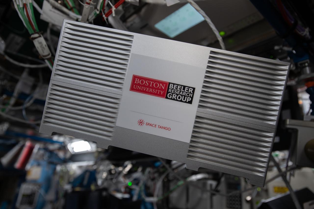 iss062e123434 (4/5/2020) --- A view of the Flow Chemistry Platform for Synthetic Reactions on ISS investigation aboard the International Space Station (ISS). The Flow Chemistry Platform for Synthetic Reactions on ISS investigation studies the effects of microgravity on synthetic chemical reactions as a step toward on-demand production of chemicals and materials in space.
