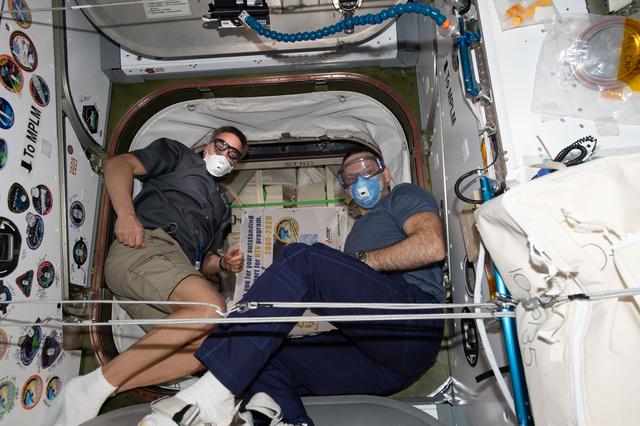 NASA image: Node 2 Nadir to HTV Vestibule Outfitting Part 1