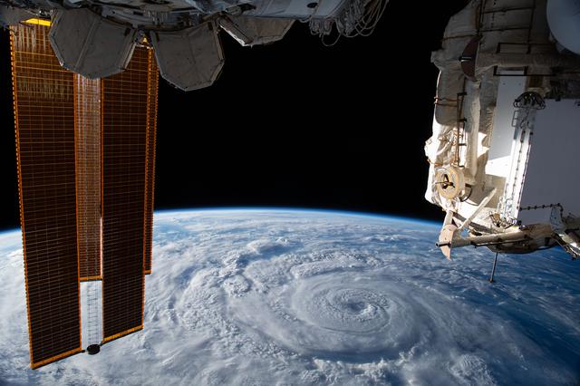 NASA image: Hurricane Genevieve off the Pacific coast of Mexico