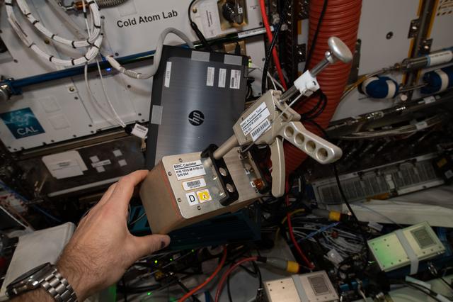 NASA image: Biological Research In Canisters Transfer to BRIC-LED Facility
