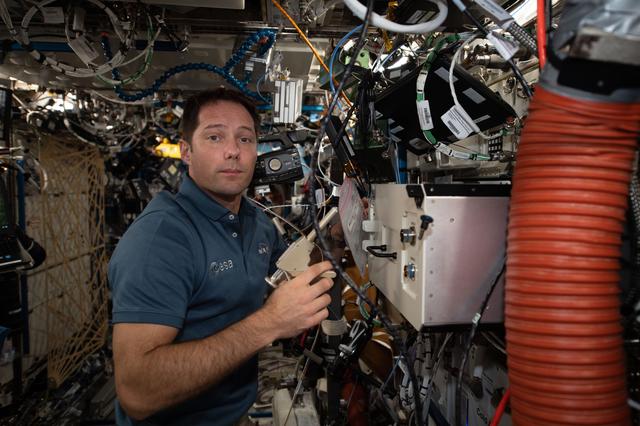 NASA image: Biological Research In Canisters Transfer to BRIC-LED Facility