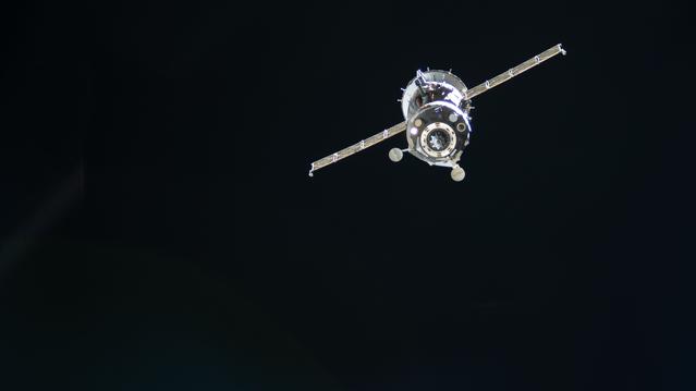 NASA image: Soyuz MS-19 Spacecraft departs the ISS