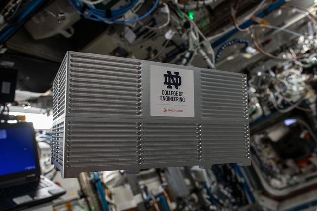 NASA image: TangoLab Card Cube Removal