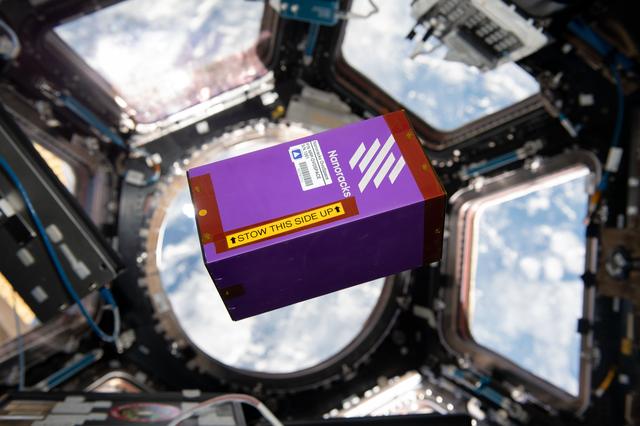 NASA image: Nanoracks Module in the Cupola