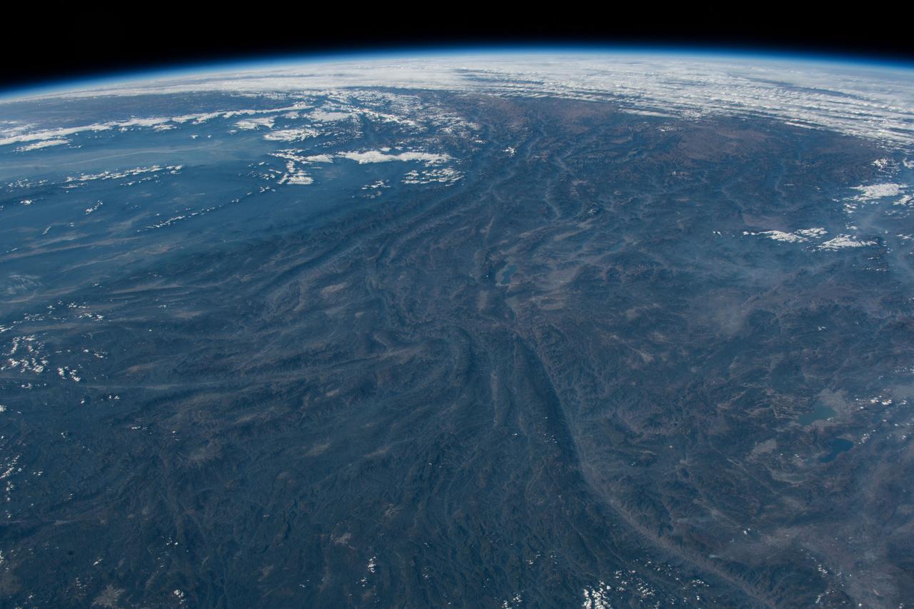 iss068e023350 (Nov. 22, 2022) --- The Yunnan-Guizhou Plateau region of China is pictured from the International Space Station as it orbited 258 miles above southeast Asia.