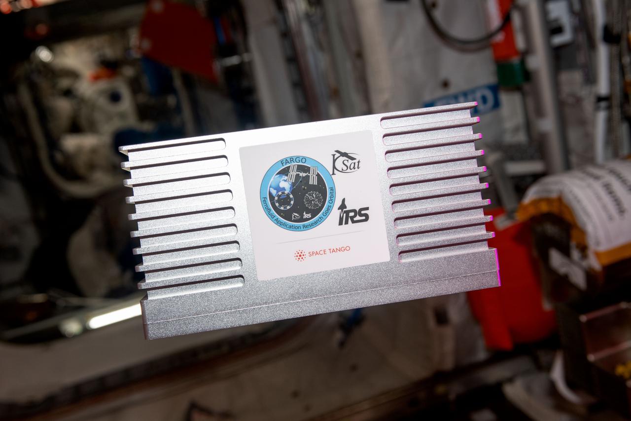 iss069e003197 (4/13/2023) --- A view of the Yuri investigation aboard the International Space Station (ISS). Yuri uses Space Tango CubeLab hardware to host four independent investigations developed by research teams in Germany and Luxembourg. The Überflieger 2: Ferrofluid Application Research Goes Orbital (Überflieger 2: FARGO) analyzes the performance of ferrofluid in equipment components such as switches and actuators for space applications.