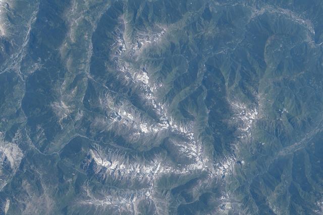 NASA image: The Swiss Alps