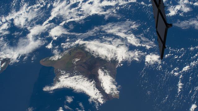 NASA image: Clouds Cover the Island of Hawaii