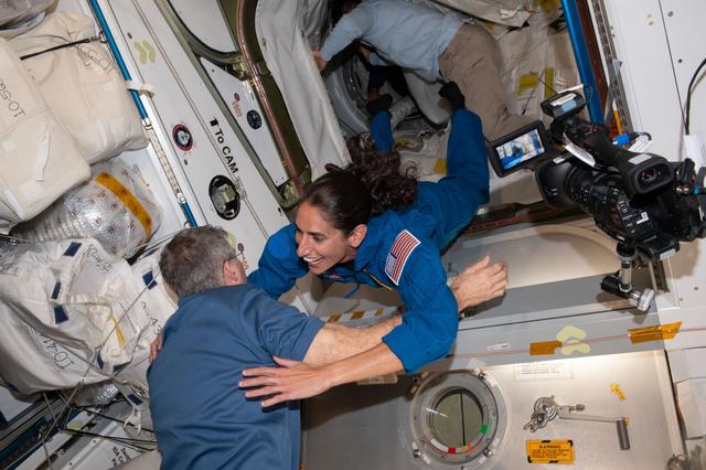NASA image: NASA Astronauts Jasmin Moghbeli and Stephen Bowen