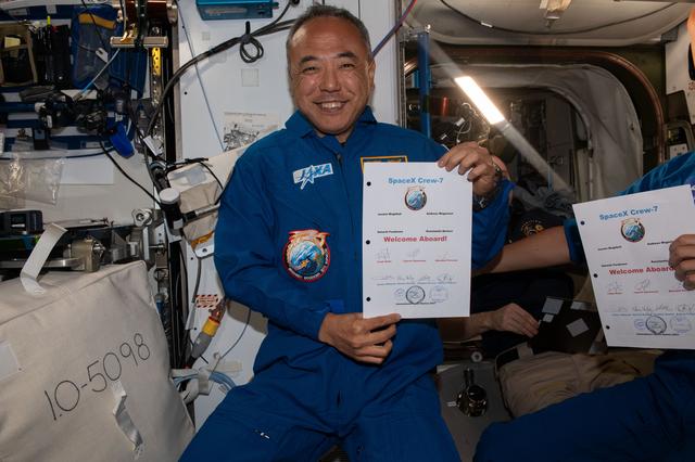 NASA image: JAXA astronaut Satoshi Furukawa