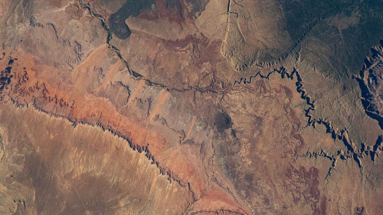 iss069e085276 (Aug. 31, 2023) --- Navajo Nation, a Native American reservation in northeastern Arizona, is pictured from the International Space Station as it orbited 261 miles above the Grand Canyon State.
