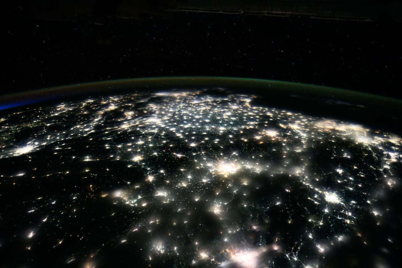 iss071e057104 (May 6, 2024) --- City lights illuminate the country of China to the East China Sea in this nighttime photograph from the International Space Station as it orbited 258 miles above the Asian nation.