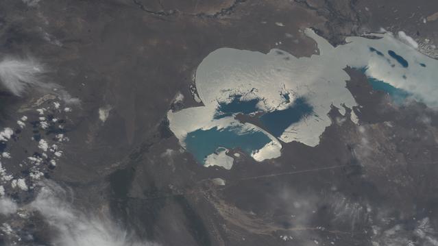 NASA image: Lake Balkhash in Kazakhstan