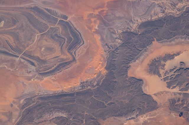 NASA image: In Ghar, Algeria, in the Sahara Desert