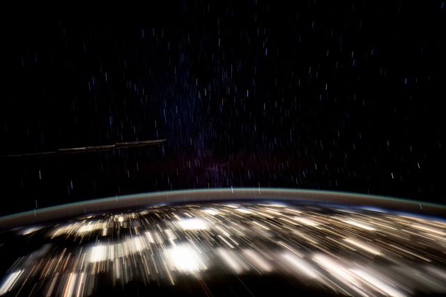 NASA image: The city lights of Mexico's Yucatan peninsula