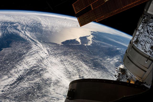 NASA image: The east coast of the United States from Massachussetts to Georgia