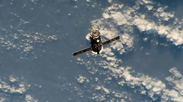 NASA image: The Roscosmos Progress 89 cargo craft departs the International Space Station
