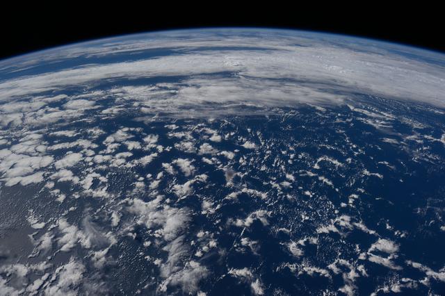 NASA image: A cloudy Indian Ocean southwest of Perth, Australia