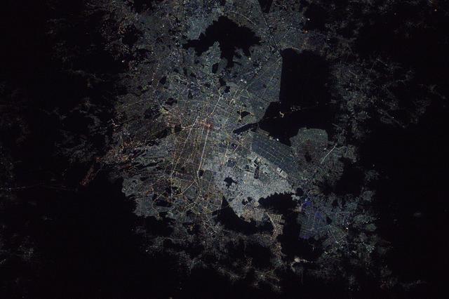 NASA image: Mexico City, the capital and most-populous city of the Latin American nation