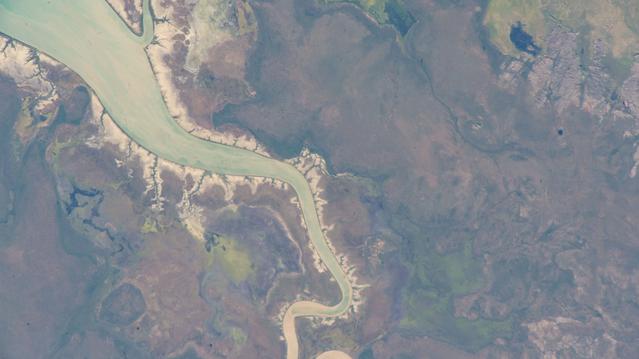 NASA image: The Kakadu waterway in the savanna region of Australia's Northern Territory