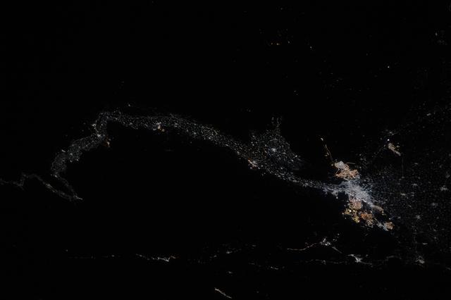 NASA image: Egypt’s Nile River stretches from Luxor to Cairo