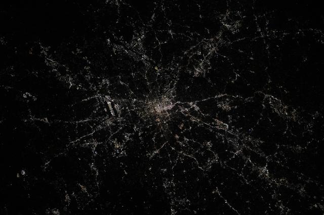NASA image: Atlanta, Georgia, also known as the "City in a Forest"
