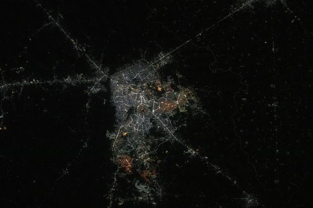 NASA image: Lahore, Pakistan, home to approximately 14.8 million people