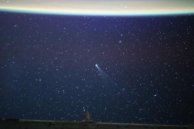 NASA image: Comet Lemmon appears approximately 55.4 million miles from Earth