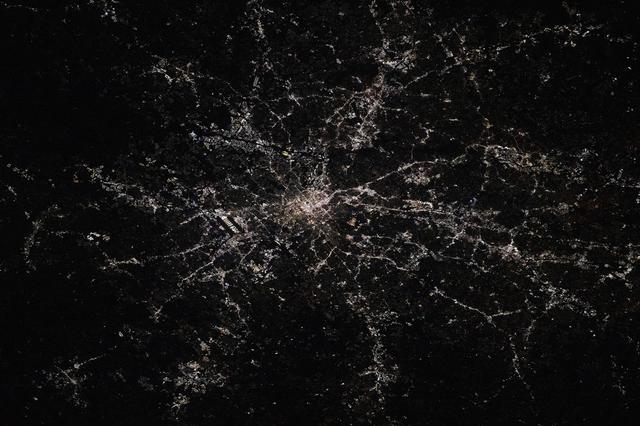 NASA image: Atlanta, Georgia—home to the world's busiest airport, Hartsfield-Jackson Atlanta International Airport