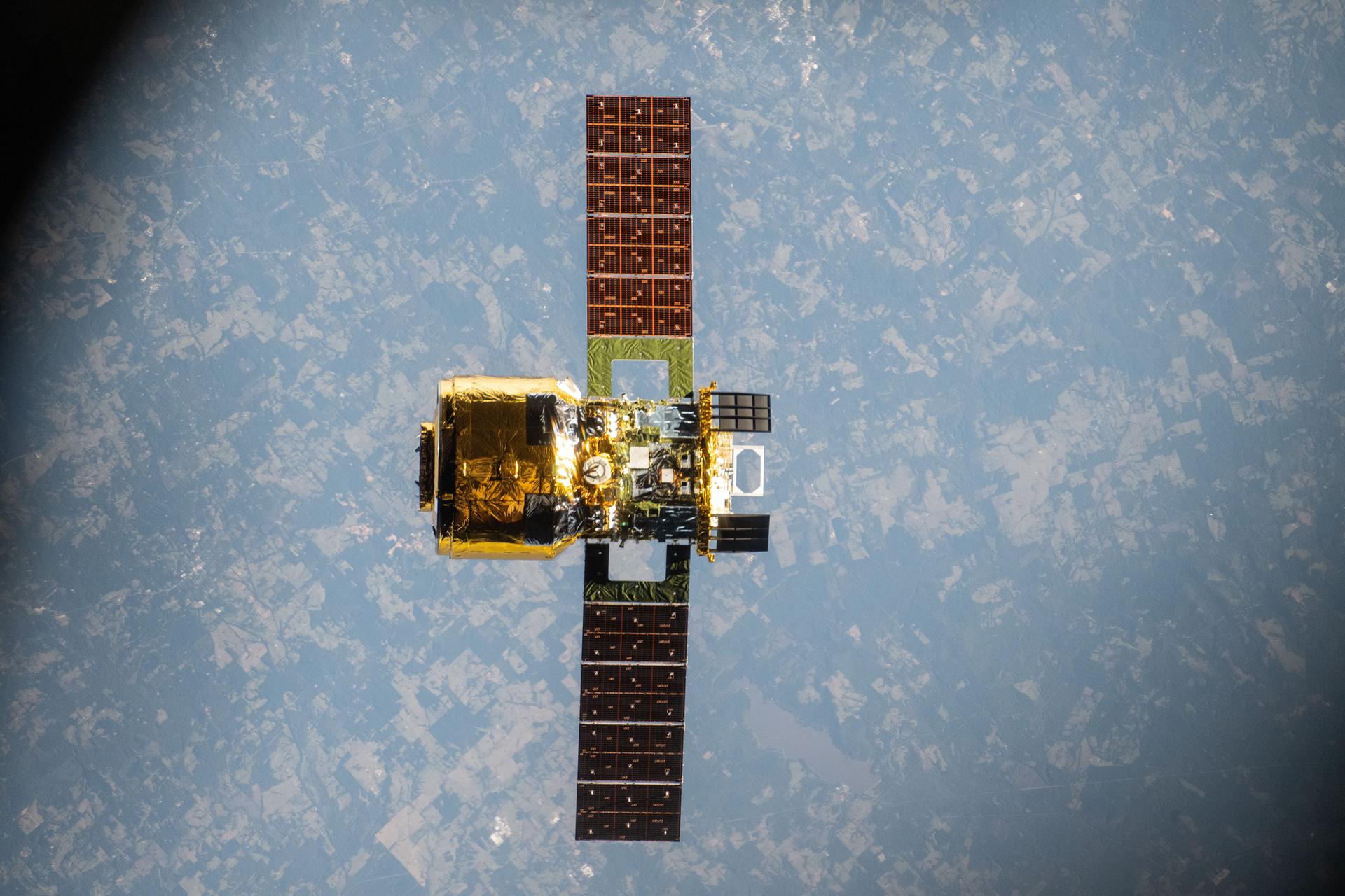 The new HTV-X1 cargo spacecraft from JAXA (Japan Aerospace Exploration Agency) approaches the International Space Station carrying approximately 12,800 pounds of science, supplies, and hardware for the Expedition 73 crew. The spacecraft launched four days earlier from the Tanegashima Space Center in Japan atop JAXA's H3-24 rocket.