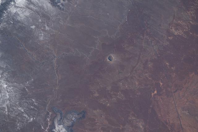 NASA image: Meteor Crater in Arizona