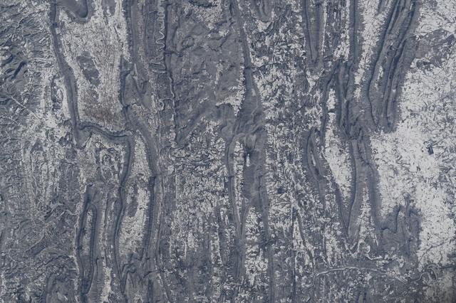 NASA image: The Ridge-and-Valley Appalachians in Pennsylvania