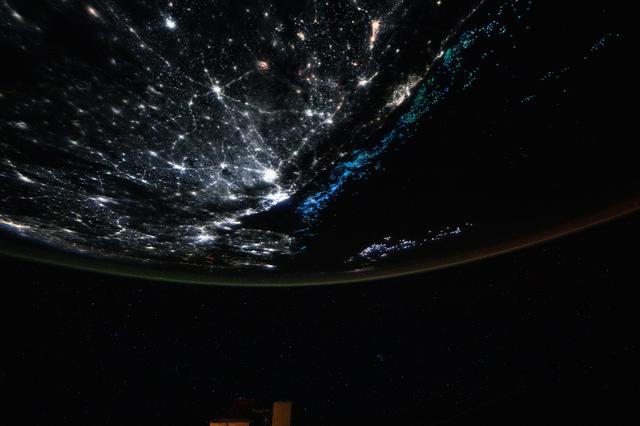 NASA image: Fishing boats illuminate the Arabian Sea along India’s west coast