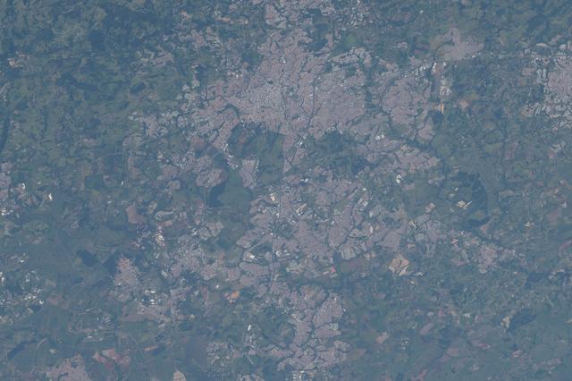 NASA image: Campinas, Brazil, with a metropolitan population of nearly 3.5 million