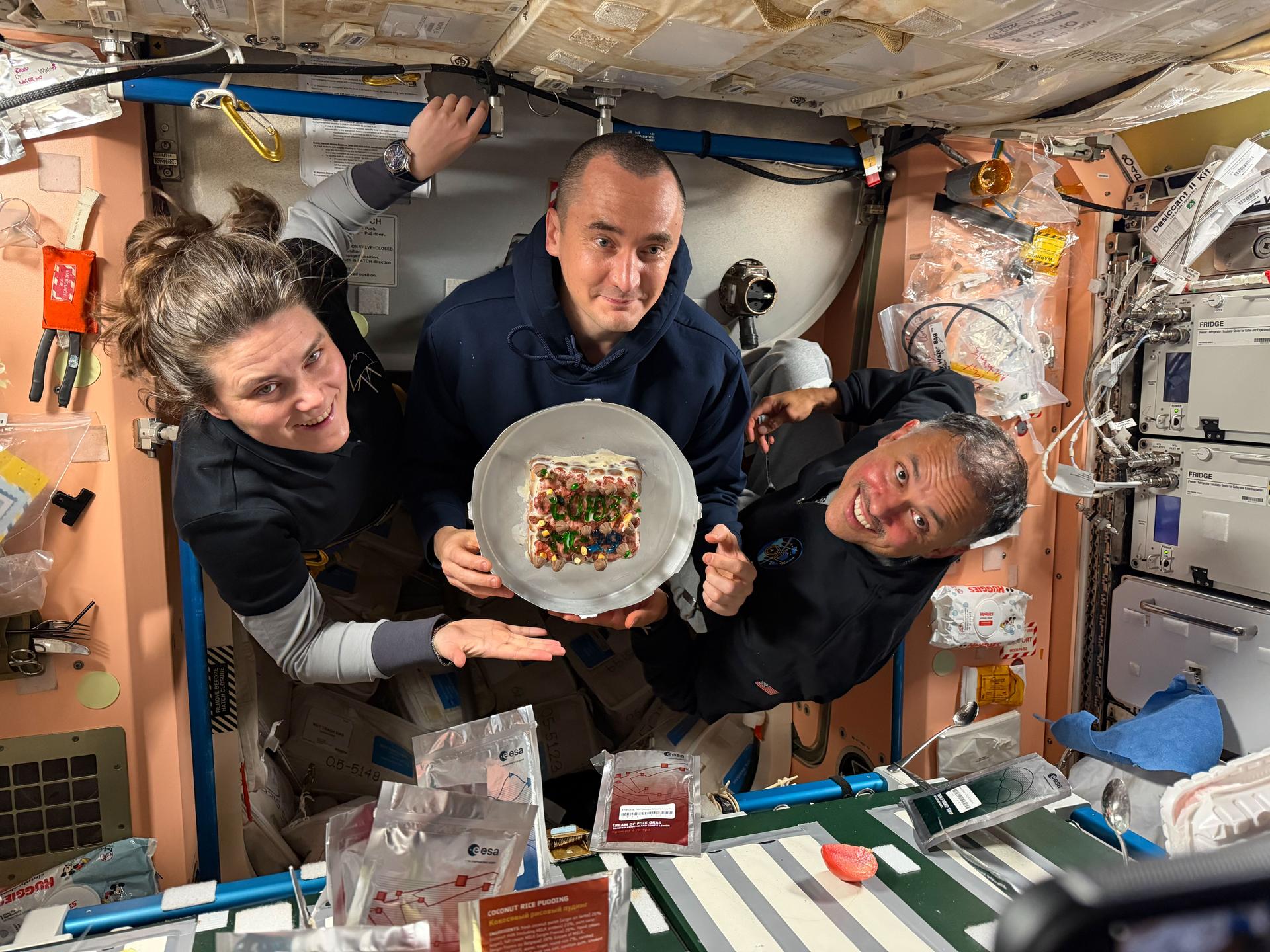 Weekend Departure Preps Continue as Crew Works Science, Spacesuits