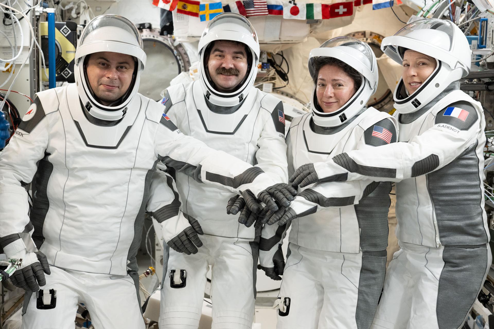Station Quartet Preps for Departure Amidst Air and Water Quality Checks