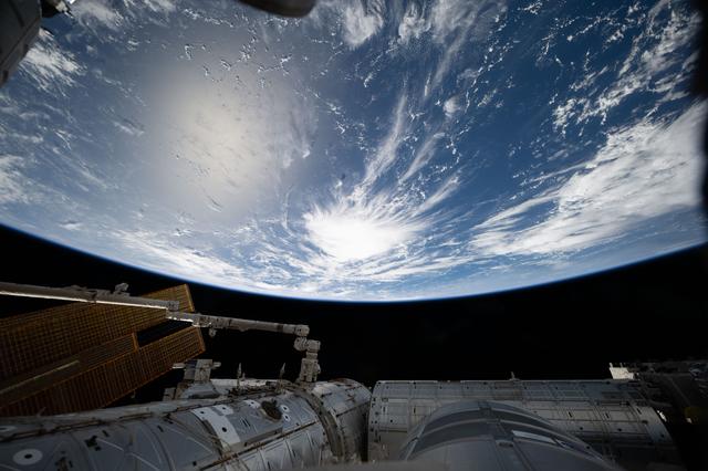 The sun’s glint beams across the Philippine Sea