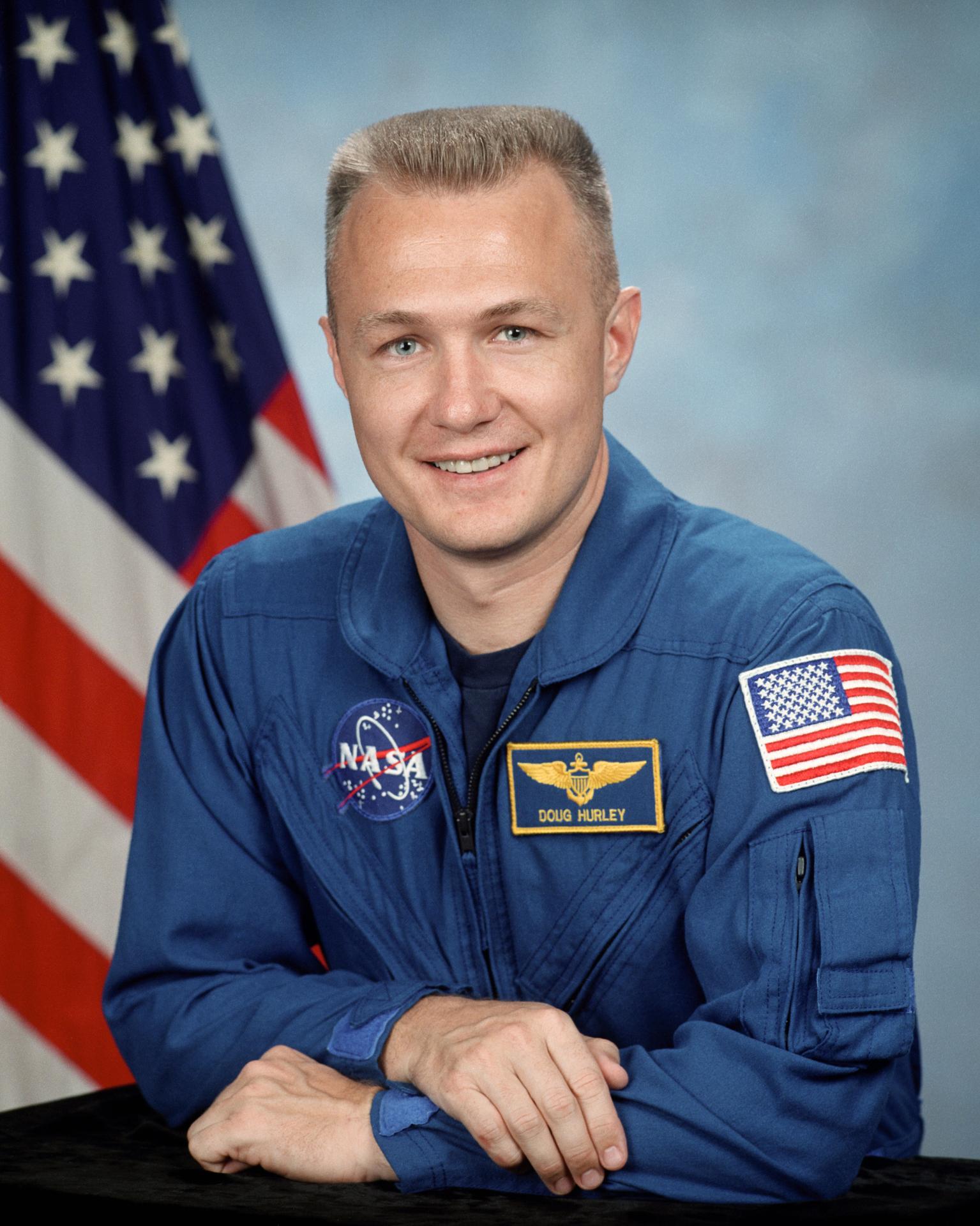 Official astronaut portrait for Douglas Hurley