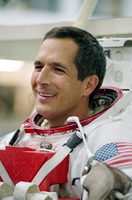 NASA image: STS-113 EVA Training. Sonny Carter Training Facility, NBL with John Herrington