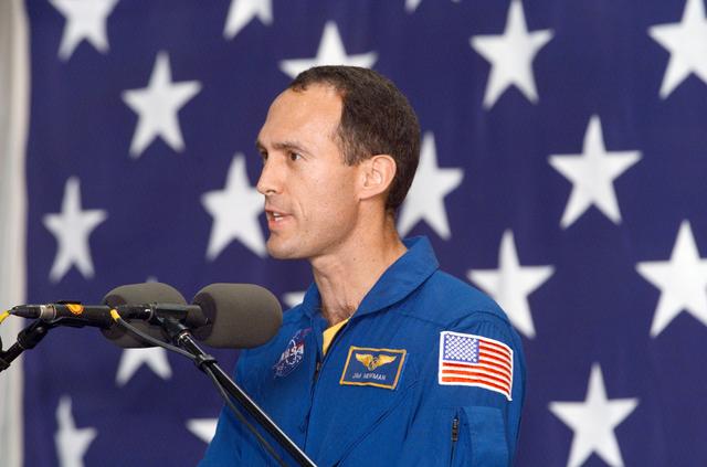 NASA image: STS-109 Crew Return Ceremony at Ellington Field