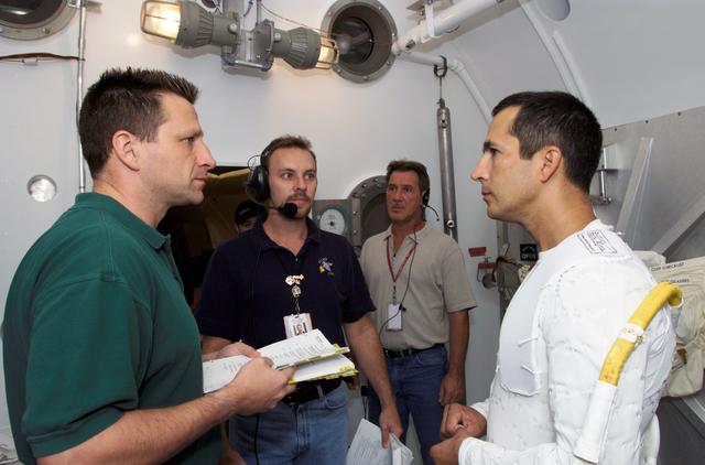 NASA image: B7 SSTA dry run for John Herrington