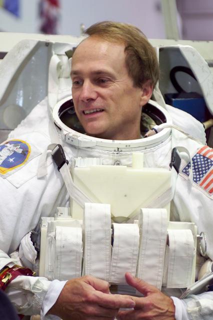 NASA image: STS-115 EVA training at the Neutral Buoyancy Laboratory (NBL)