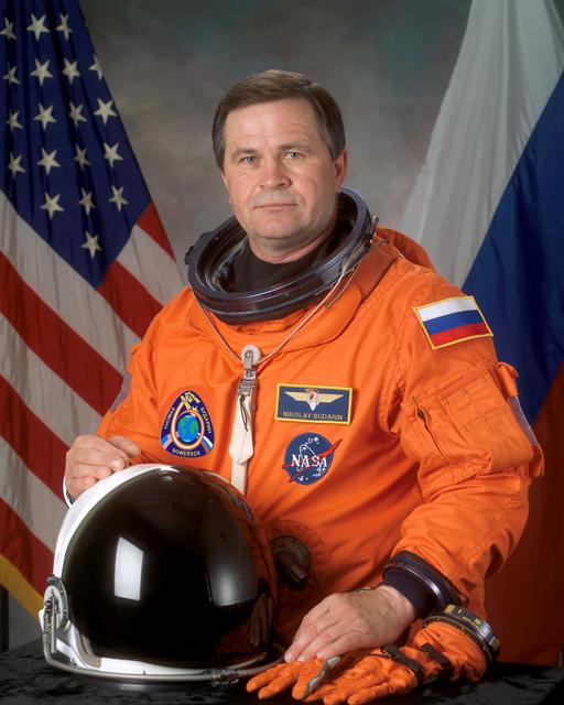 NASA image: Official Portrait of Cosmonaut Nikolay M. Budarin