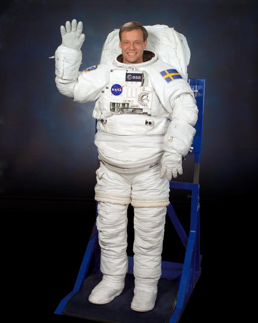 NASA image: Official portrait of Astronaut Christer Fuglesang.