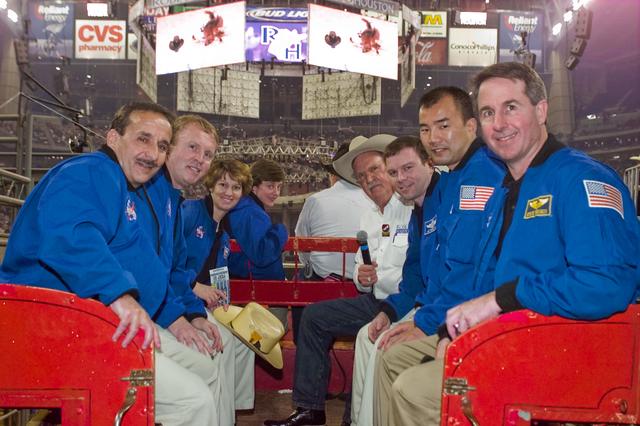 NASA image: Houston Rodeo Salutes NASA