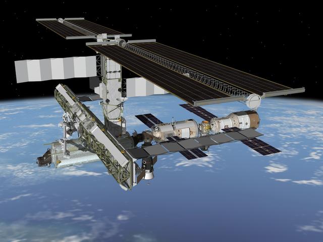 NASA image: Artists Rendition of the International Space Station