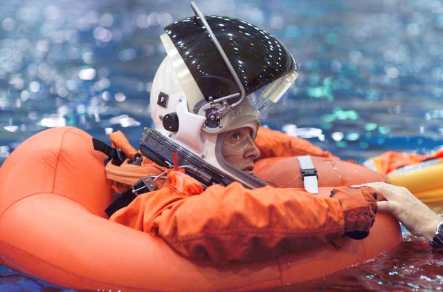 NASA image: STS-114 Water Survival Training at the NBL