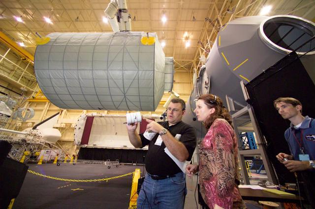 NASA image: ISS Cupola training