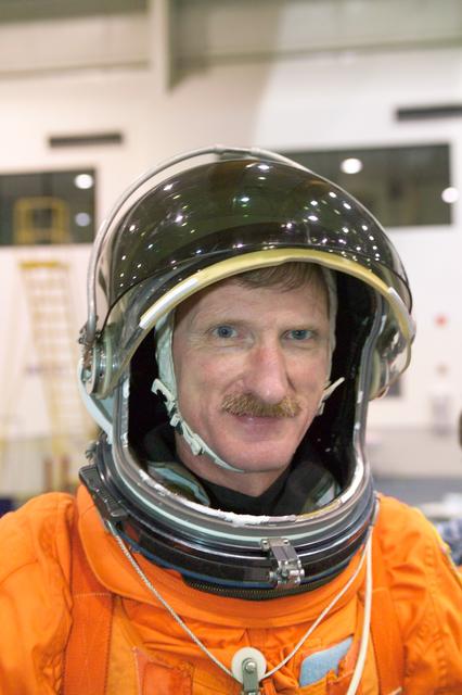 NASA image: STS-115 Preflight Training, water survival training at the NBL.