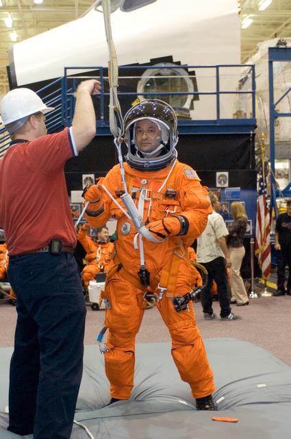 NASA image: STS-116 payload egress training